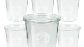 Weckgläser 500 ml: Sparset 6 WECK Einkochgläser RR 100