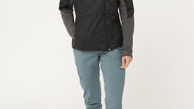 hessnatur Damen-Outdoor Jacke Nature Shell mit Daunen und Schurwollwattierung - grau - Größe 36