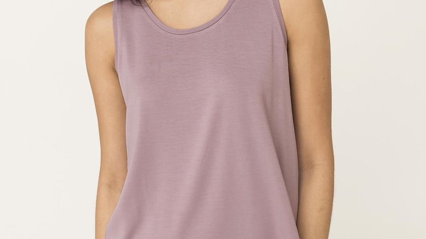 hessnatur Damen Top aus Tencel™Modal - lila - Größe 46