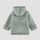 hessnatur Baby Walkjacke Regular aus Bio-Merinowolle - grün - Größe 98/104