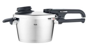 Fissler Vitavit Premium Schnellkochtopf mit Dampfeinsatz