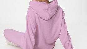 hessnatur Damen Sweatshirt Hoodie Relaxed aus Bio-Baumwolle - rosa - Größe 36