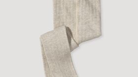 hessnatur Baby Ripp-Strumpfhose aus Bio-Baumwolle - beige - Größe 62/68