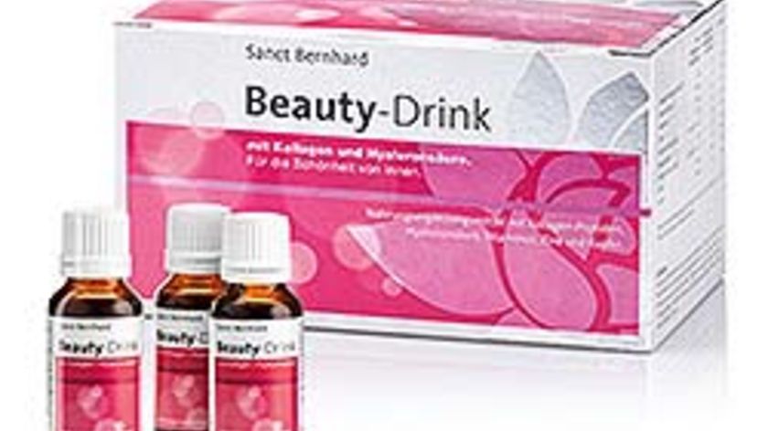 Beauty-Drink mit Kollagen und Hyaluronsäure 15 x 20 ml