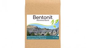 Premium Bentonit Montmorillonit 1kg Pulver im Vorratsbeutel