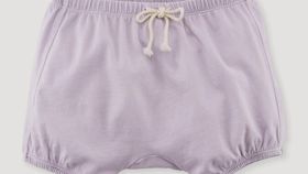 hessnatur Baby Shorts Mineral Dye aus Bio-Baumwolle - lila - Größe 98/104