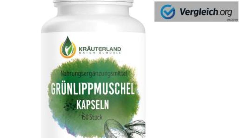 Grünlippmuschel Kapseln 150 Stück