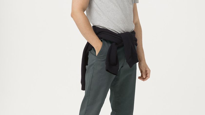 hessnatur Herren Chino Straight Fit aus Bio-Baumwolle mit Hanf - grün - Größe 50