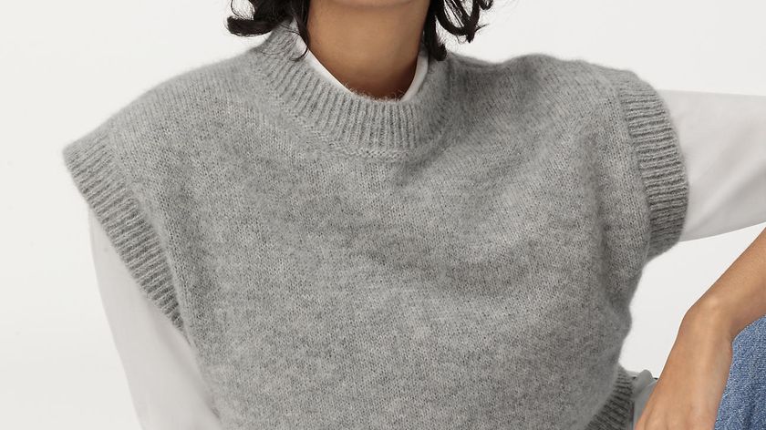 hessnatur Damen Pullover aus Alpaka mit Seide und Mohair - grau - Größe L