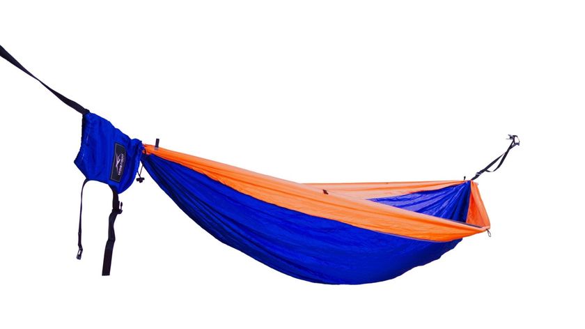 Diamond Camper 5 Double Orange / Royal Blue / Orange incl. tree huggers