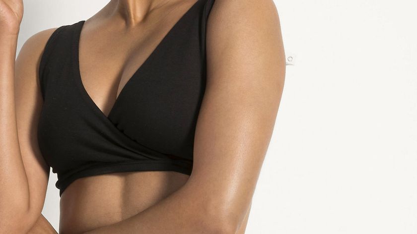 hessnatur Damen Still-Bustier aus Bio-Baumwolle - schwarz - Größe M