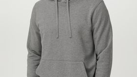 hessnatur Herren Hoodie - grau meliert - Größe 50