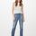 hessnatur Damen Jeans BEA High Rise Straight Cropped aus Bio-Denim - blau - Größe 34/30