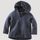 hessnatur Baby Wollfleece Jacke aus Bio-Merinowolle - blau - Größe 86/92