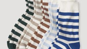 hessnatur Kinder Sockenn im 5er Set aus Bio-Baumwolle - blau - Größe 27-30