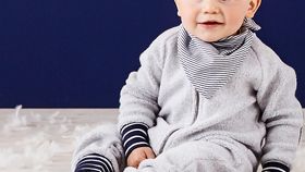 hessnatur Baby Stoppersocke aus Bio-Merinowolle - blau - Größe 19-22