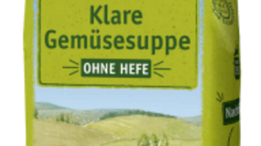 Bio Klare Suppe, ohne Hefe