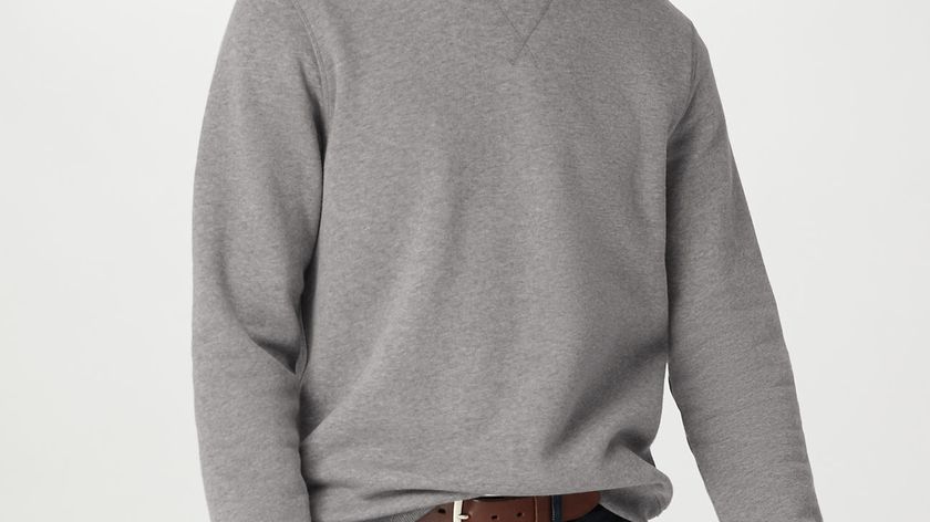 hessnatur Herren Sweater Relaxed aus Bio-Baumwolle - grau - Größe 52