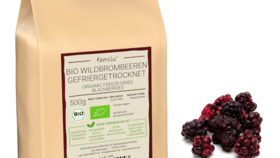 Bio Wildbrombeeren, gefriergetrocknet, ganze Frucht