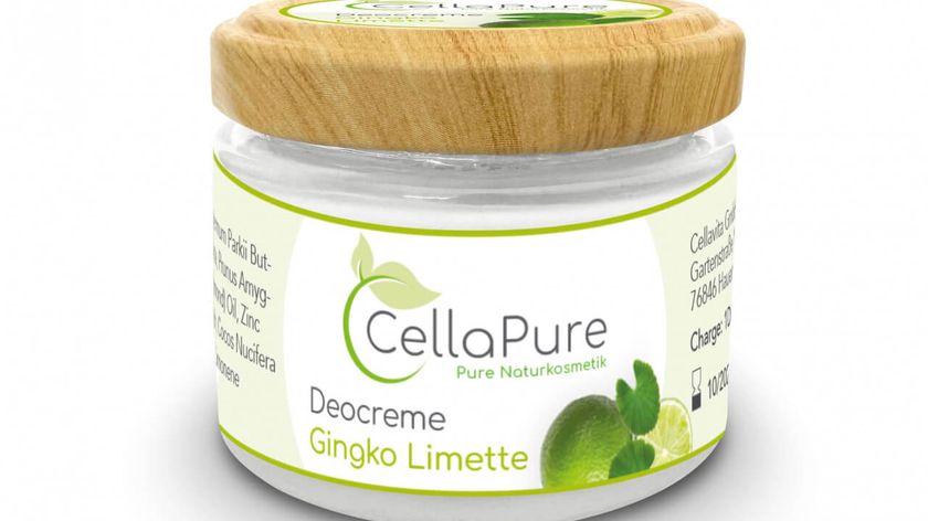 CellaPure Deocreme Gingko Limette - 30 ml