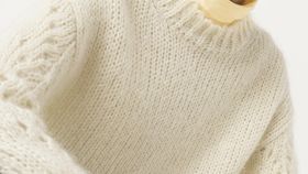 hessnatur Damen Pullover aus Mohair mit Schurwolle - gelb - Größe L