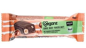 Veganz Choc Bar Hazelnut, 40g