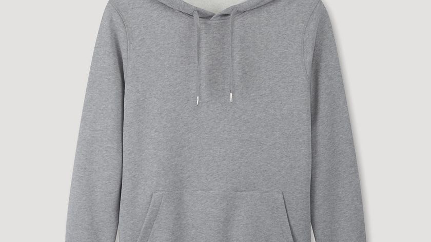 hessnatur Herren Hoodie aus Bio-Baumwolle - grau - Größe 48