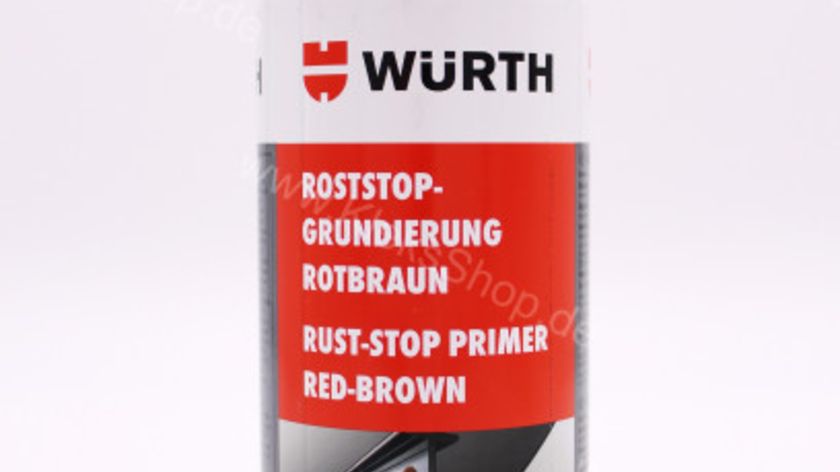 Würth ROSTSTOP GRUNDIERUNG Rotbraun 400ml