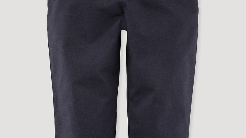 hessnatur Kinder Hose aus Bio-Baumwolle mit Hanf - blau - Größe 104