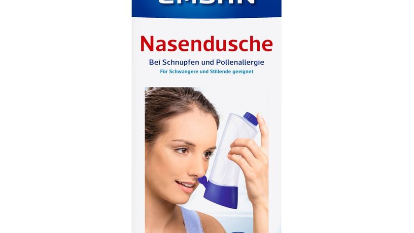 Emsan Nasendusche-Set mit 10 Beuteln Nasenspülsalz