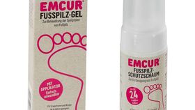 Emcur Set Fusspilz-Gel - Fusspilz-Schutzschaum gratis