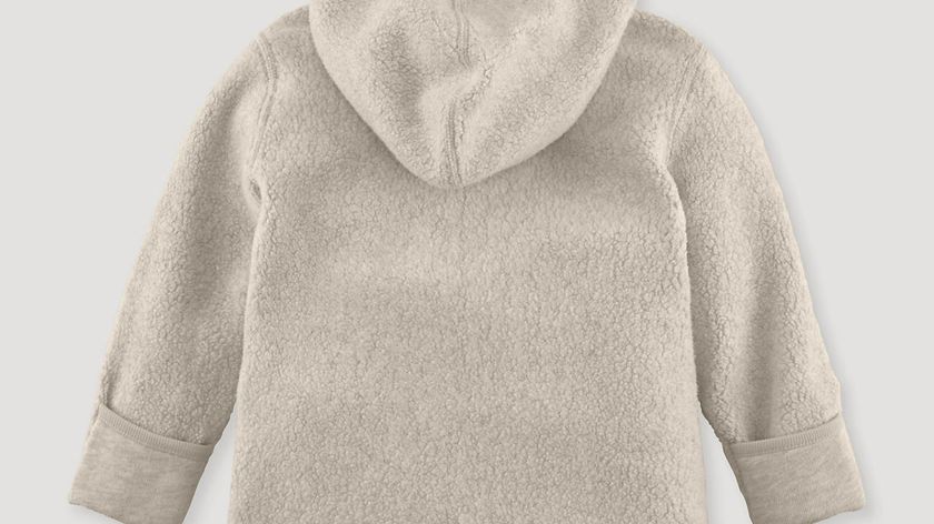 hessnatur Baby Jacke Fleece Jacke - beige - Größe 62/68