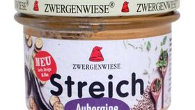 Zwergenwiese Auberginen Aufstrich vegan & Bio