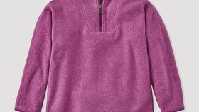 hessnatur Kinder Fleece Sweater BetterRecycling aus Bio-Baumwolle - rosa - Größe 98/104