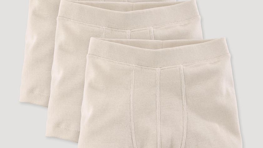 hessnatur Kinder  Jungen Pants Slim 3er Pack aus Bio-Baumwolle - natur - Größe 98/104