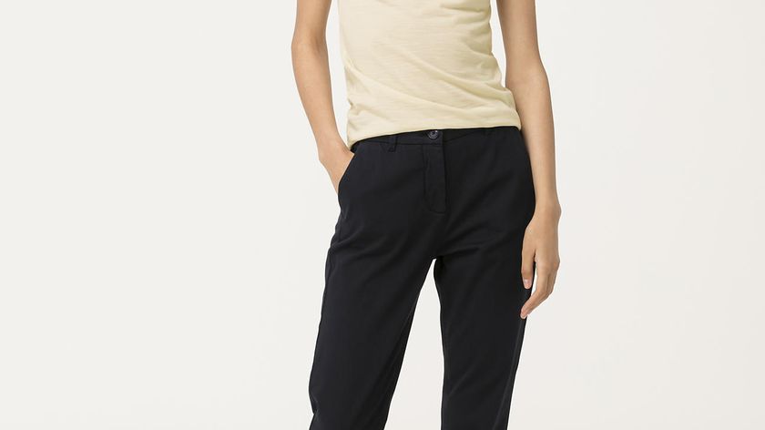 hessnatur Damen Chino aus Bio-Baumwolle - schwarz - Größe 40