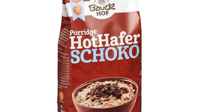 Bauckhof Hot Hafer Schoko - Demeter Haferbrei glutenfrei