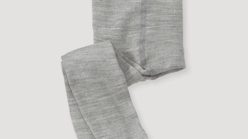 hessnatur Baby Woll-Strumpfhose aus Bio-Merino- mit Bio-Baumwolle - grau - Größe 74/80