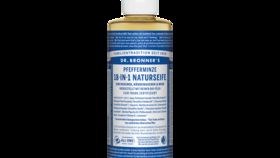 Dr. Bronner's 18-in-1 Naturseife, Pfefferminze, 240 ml