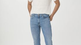 hessnatur Herren Jeans JASPER Slim aus Bio-Baumwolle mit Hanf - blau - Größe 34/34