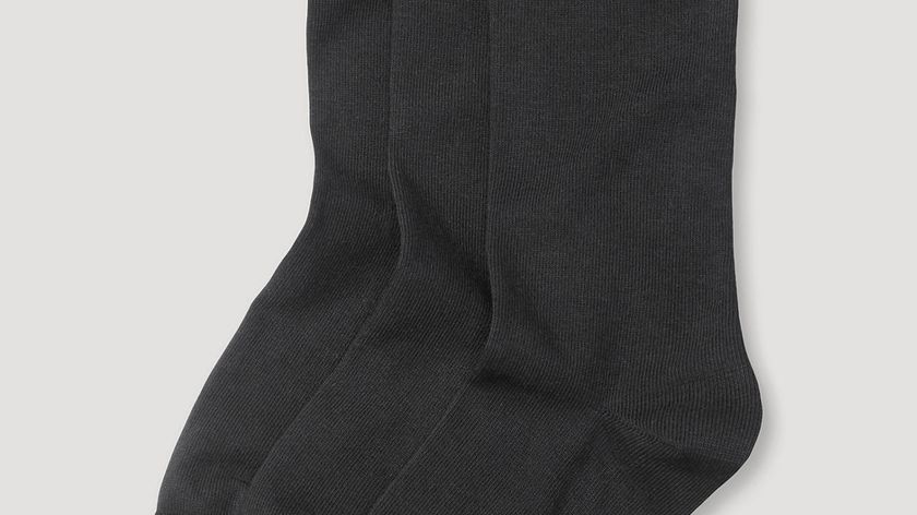 hessnatur Damen-Socken im 3er-Pack aus Bio-Baumwolle - schwarz - Größe 41-43