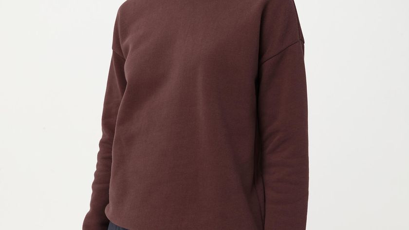 hessnatur Damen Sweatshirt aus Bio-Baumwolle - rot - Größe 34