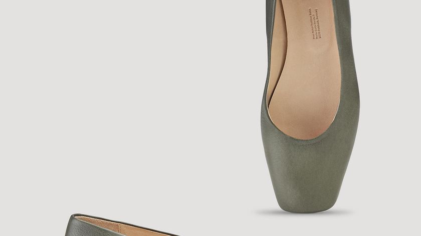 hessnatur Damen Ballerinas - grün - Größe 41