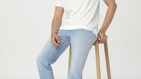 hessnatur Herren Jeans BEN Regular Straight aus Bio-Denim - blau - Größe 28/30