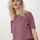 hessnatur Damen Halbarm Schlafshirt aus Tencel™Modal - lila - Größe 46