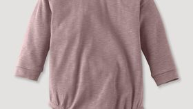 hessnatur Baby Body aus Bio-Baumwolle - lila - Größe 98/104