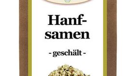 Bio-Hanfsamen gesch?lt -unger?stet- 250g