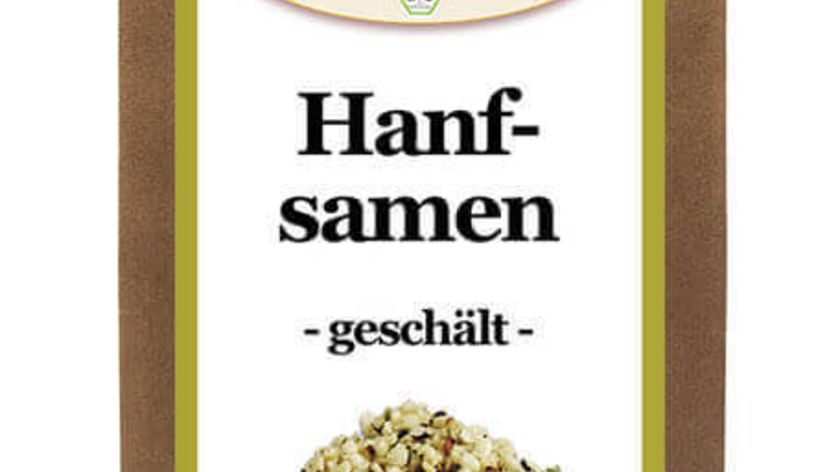 Bio-Hanfsamen gesch?lt -unger?stet- 250g