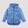 hessnatur Kinder Softfleece-Jacke aus Bio-Baumwolle - blau - Größe 158/164