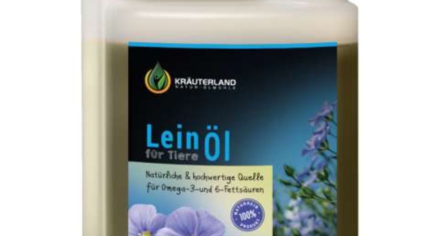 Leinöl für Tiere 1L